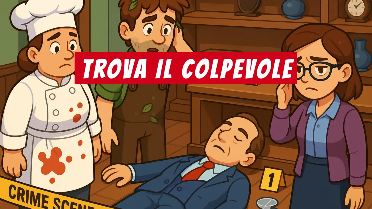 Solo i veri geni riescono a risolvere questo caso nel negozio di antiquariato: troverai il colpevole?"