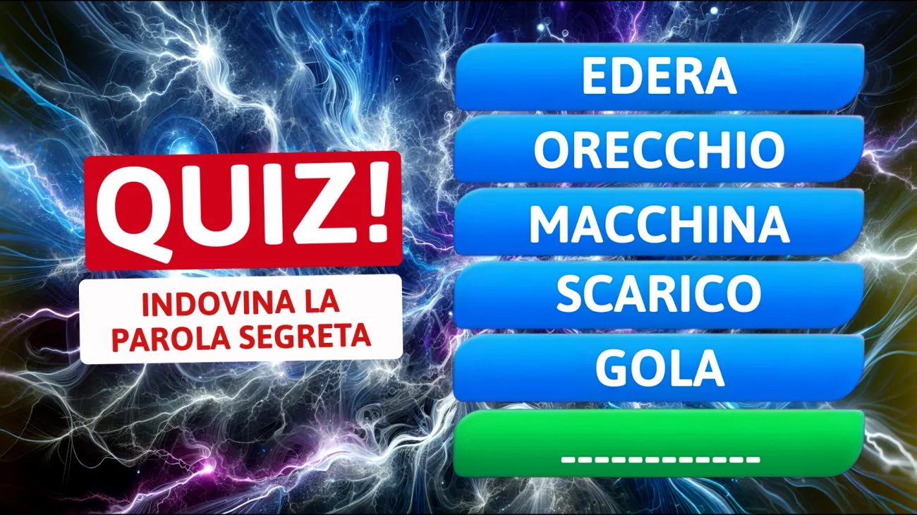 Solo i veri geni risolvono questo indovinello di Reazione a catena: hai il coraggio di provarci?"
