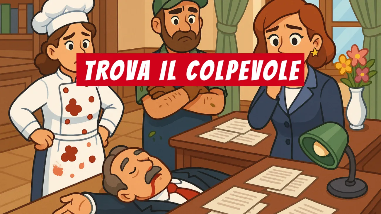 Solo i veri geni scopriranno il colpevole di questo misterioso omicidio in hotel: riesci a risolverlo in meno di 60 secondi?"