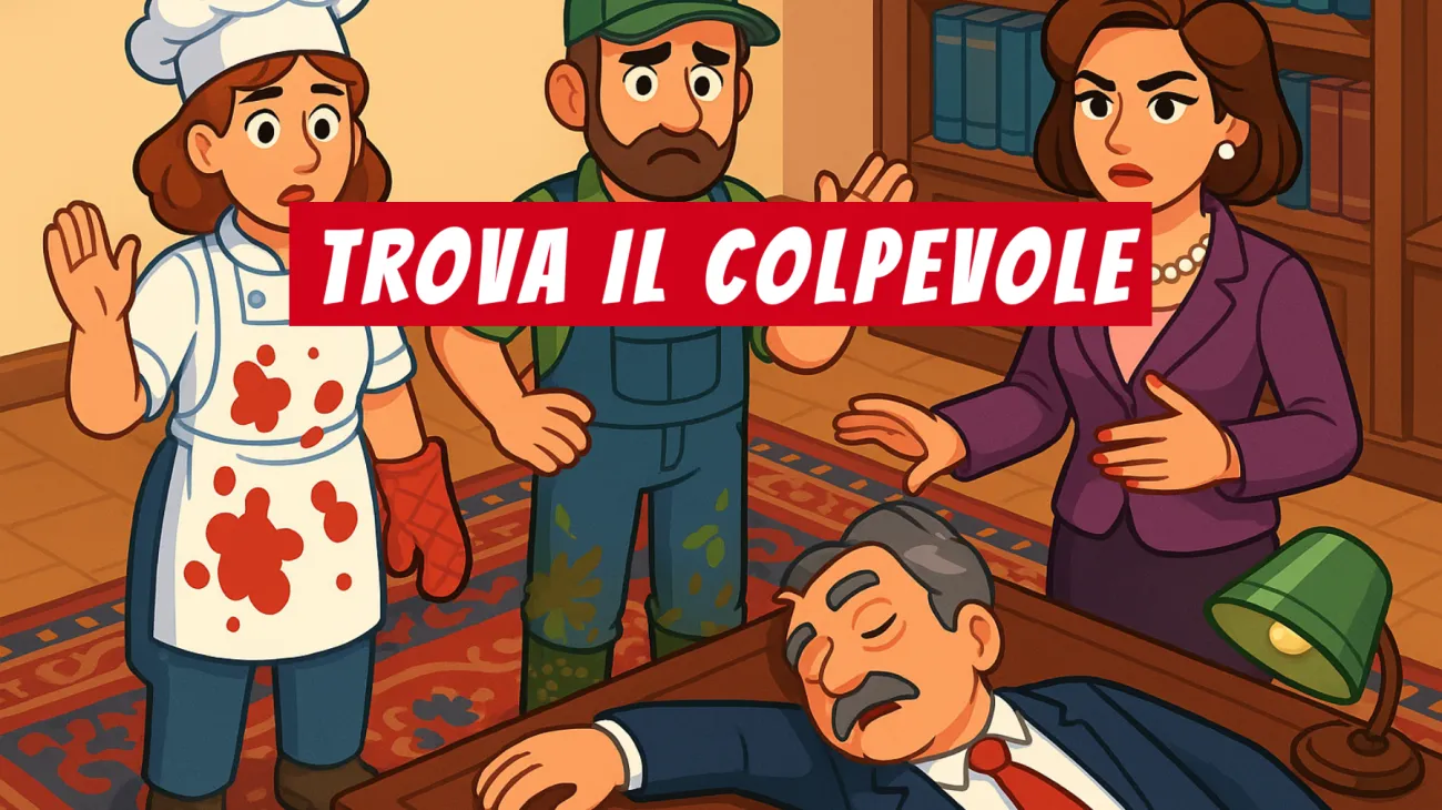 Solo il 1% riesce a risolvere questo indovinello da vero detective: scopri chi è l’assassino partendo da un minuscolo dettaglio!"