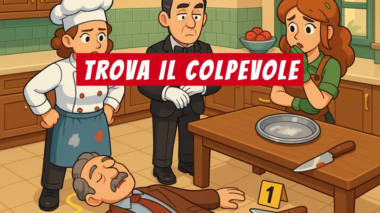 Solo il 2% delle persone riesce a risolvere questo mistero della villa elegante: riesci a trovare il colpevole tra gli indizi nascosti?"