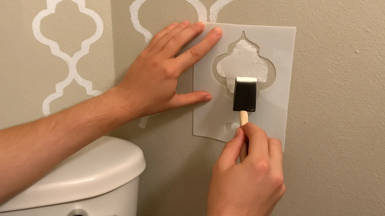 Stencilidel bagno"